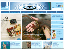 Tablet Screenshot of forum-trinkwasser.de